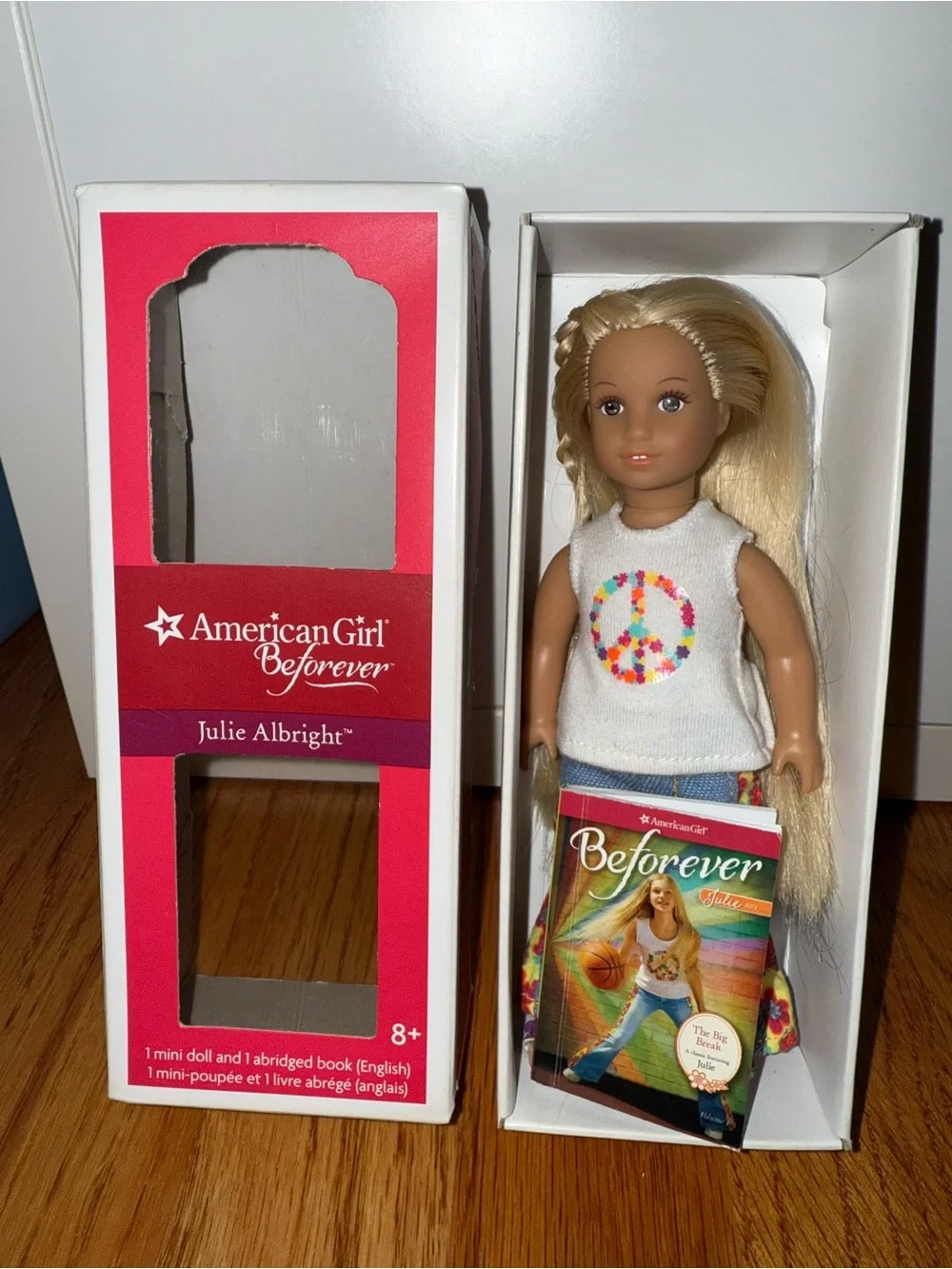 American Girl 6.5” Julie Albright Blonde Doll